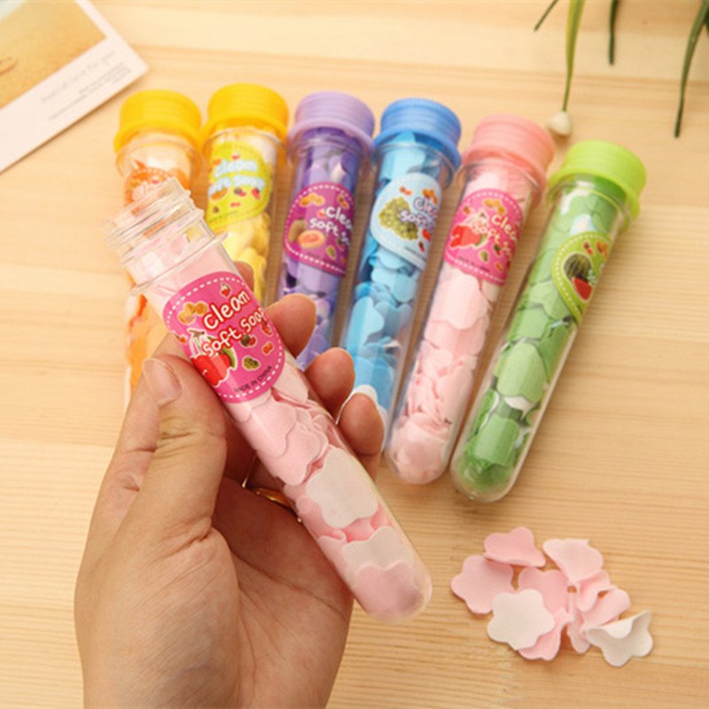 Portable Flower Paper Soap - My Store
