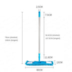 Telescopic Microfiber Flat Mop - My Store