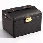 3Layer Leather Jewelry Box - My Store
