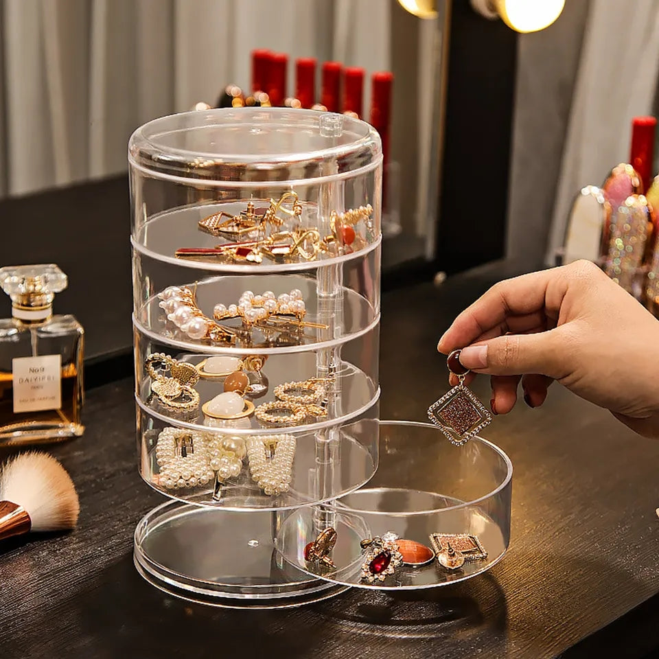 Acrylic Rotating Jewelry Organizer - My Store
