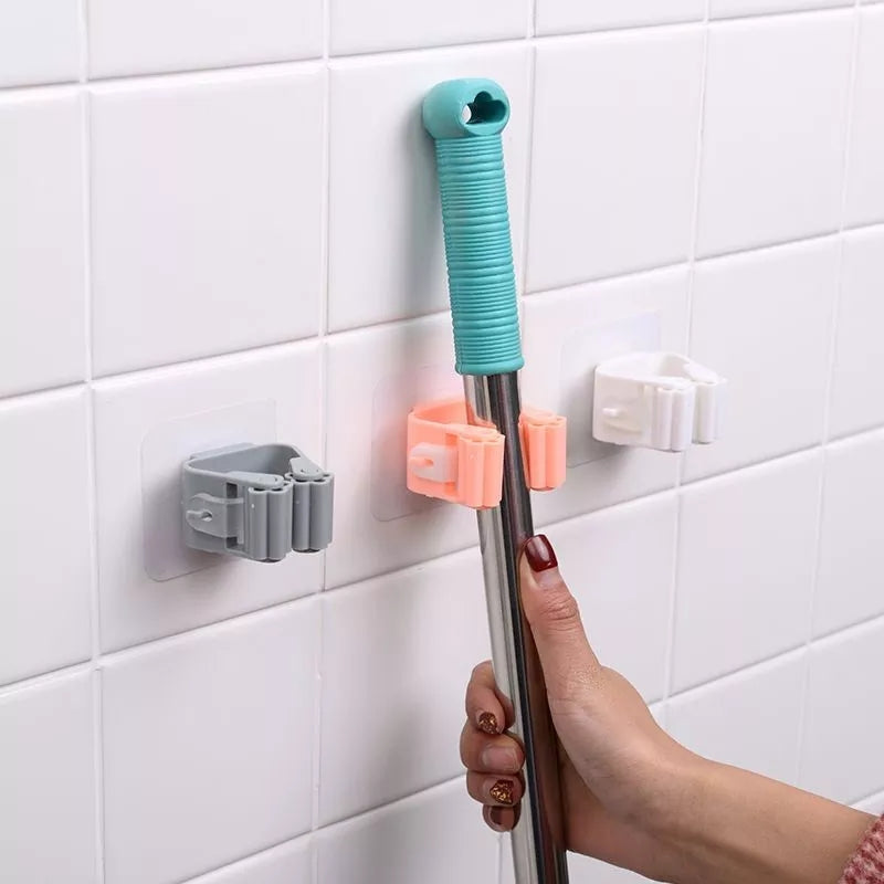 Wall-Mounted Mop Holder pack of 3 - My Store