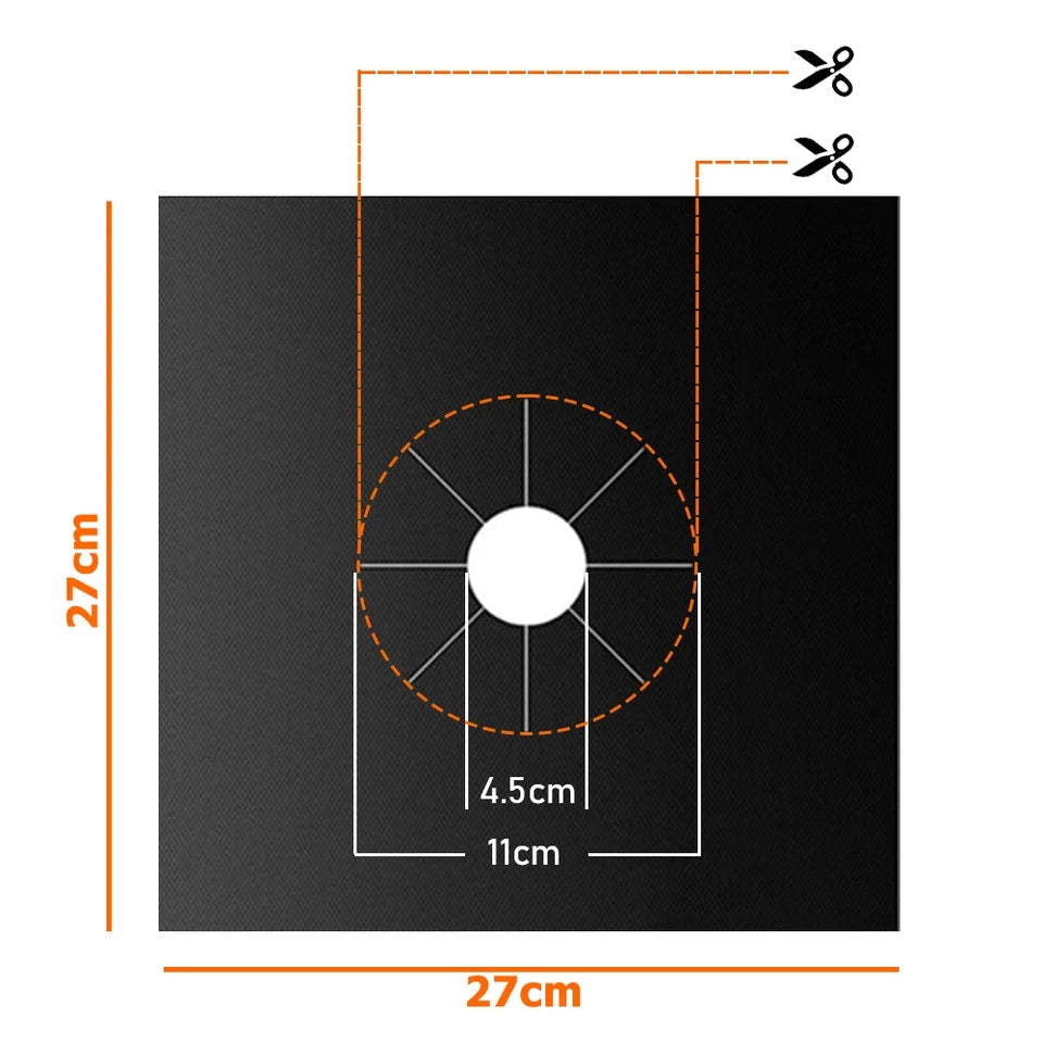 Stove Protector Sheet - Pack of 4 - My Store