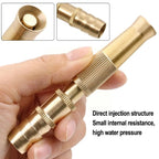 Golden Brass Nozzle Adjustable Sprayer Water Gun Car Wash Garden House Cleaning Tool Gardening