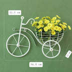 Bicycle Design Wall Basket For Home Decoration - My Store