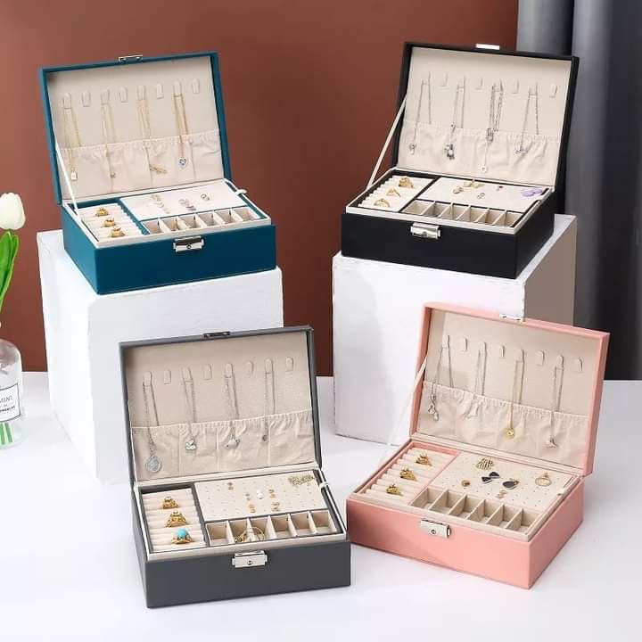 2 Layers Jewelry Organizer Box