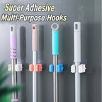 Wall-Mounted Mop Holder pack of 3 - My Store