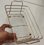 Metal Fruit Storage Basket, Snacks Storage And Organizer Plate - My Store