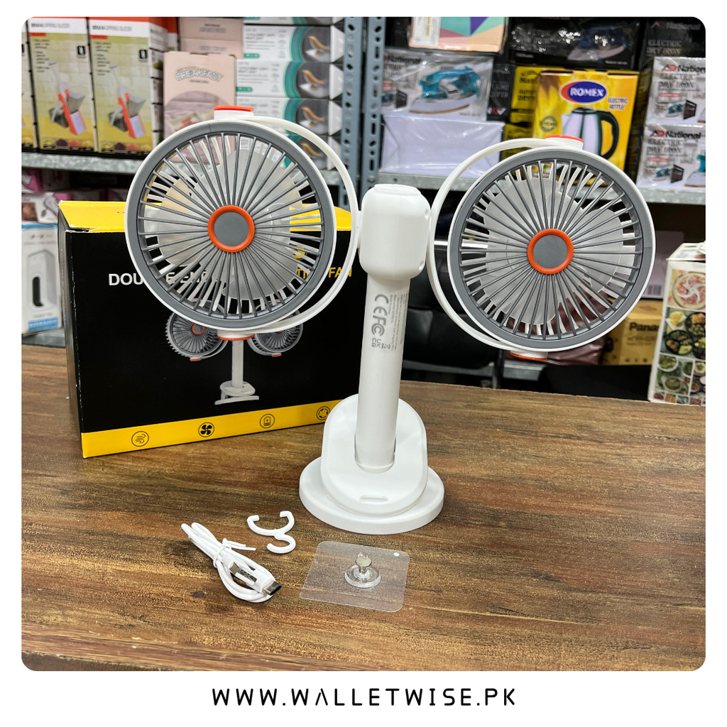 Dual Head Cooling Fan