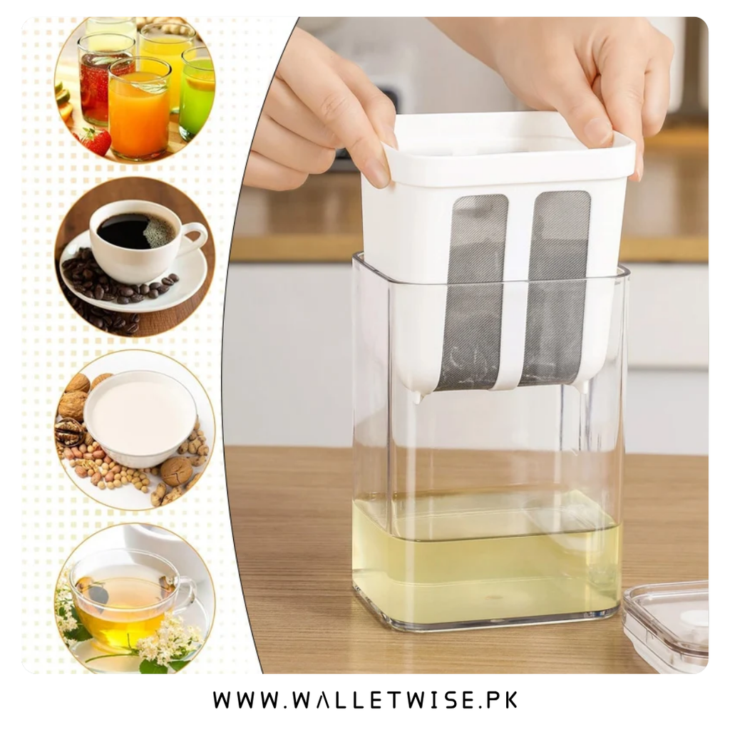 Greek Yogurt Maker & Hung Curd Strainer Box with Mesh Filter (1100ML)