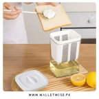 Greek Yogurt Maker & Hung Curd Strainer Box with Mesh Filter (1100ML)