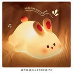 Cute Rabbit Desk Lamp Soft Night Light