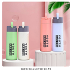 450ml Borosilicate Glass Water Bottle with Protective Sleeve – Leak-Proof Reusable Drinking Bottle