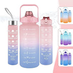 3 pcs Colourful Water Bottle Set