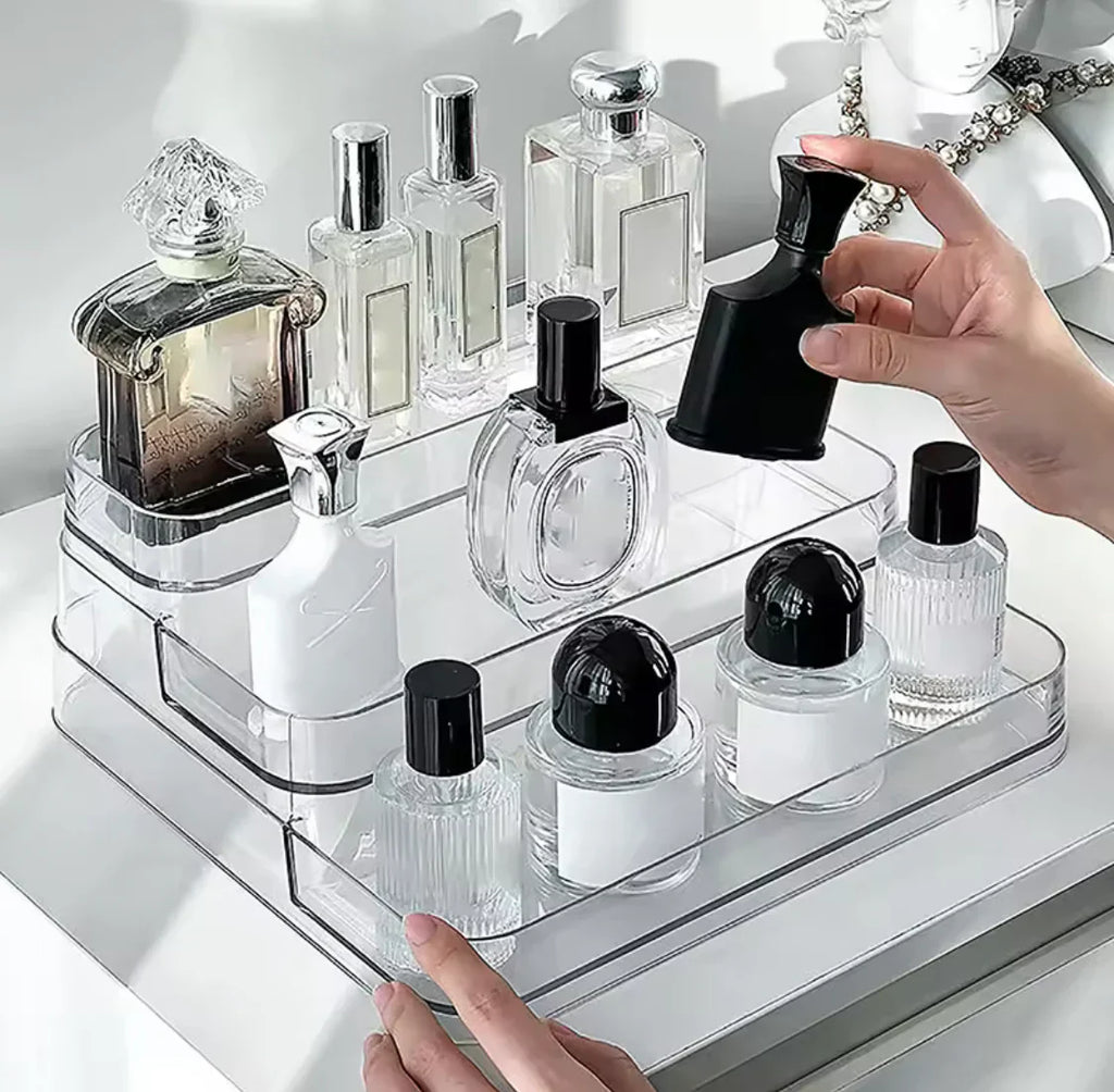 3-Tier Acrylic Desktop Perfume Organizer - My Store