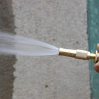 Golden Brass Nozzle Adjustable Sprayer Water Gun Car Wash Garden House Cleaning Tool Gardening