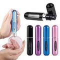 5ML refillable perfume atomizer spray bottle with leak proof travel size design and viewing window