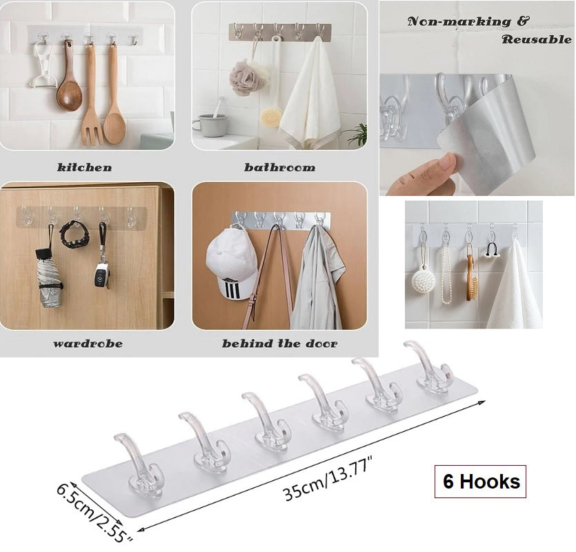 Multi-Purpose Wall Hooks Set - My Store