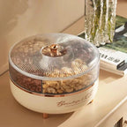 5 Grid Rotating Dry Fruit Tray - My Store
