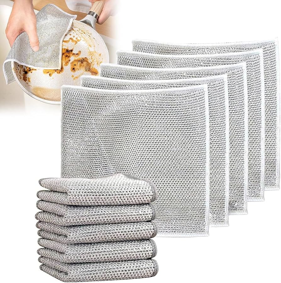 Steel Wire Cleaning Cloths - Pack of 20