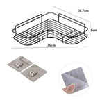 Metal Wall-Mounted Corner Shelf - My Store