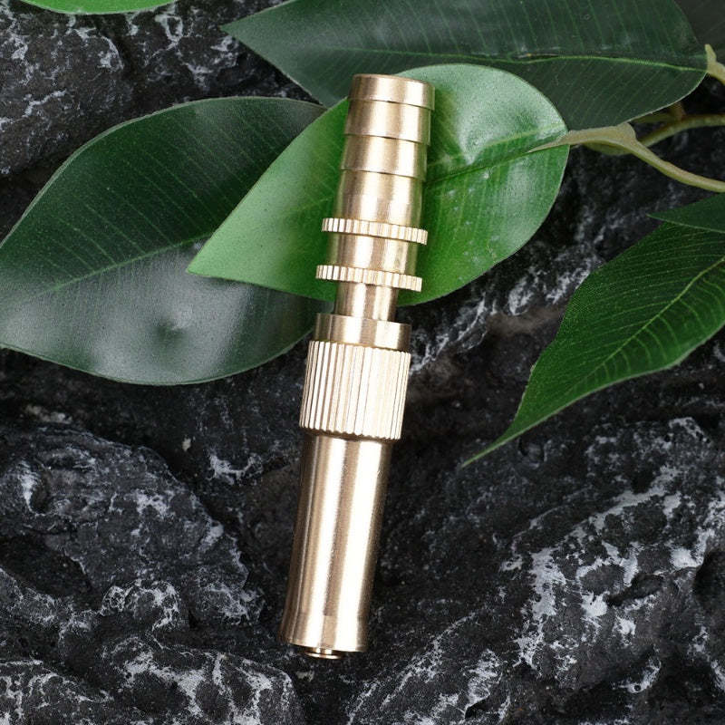 Golden Brass Nozzle Adjustable Sprayer Water Gun Car Wash Garden House Cleaning Tool Gardening