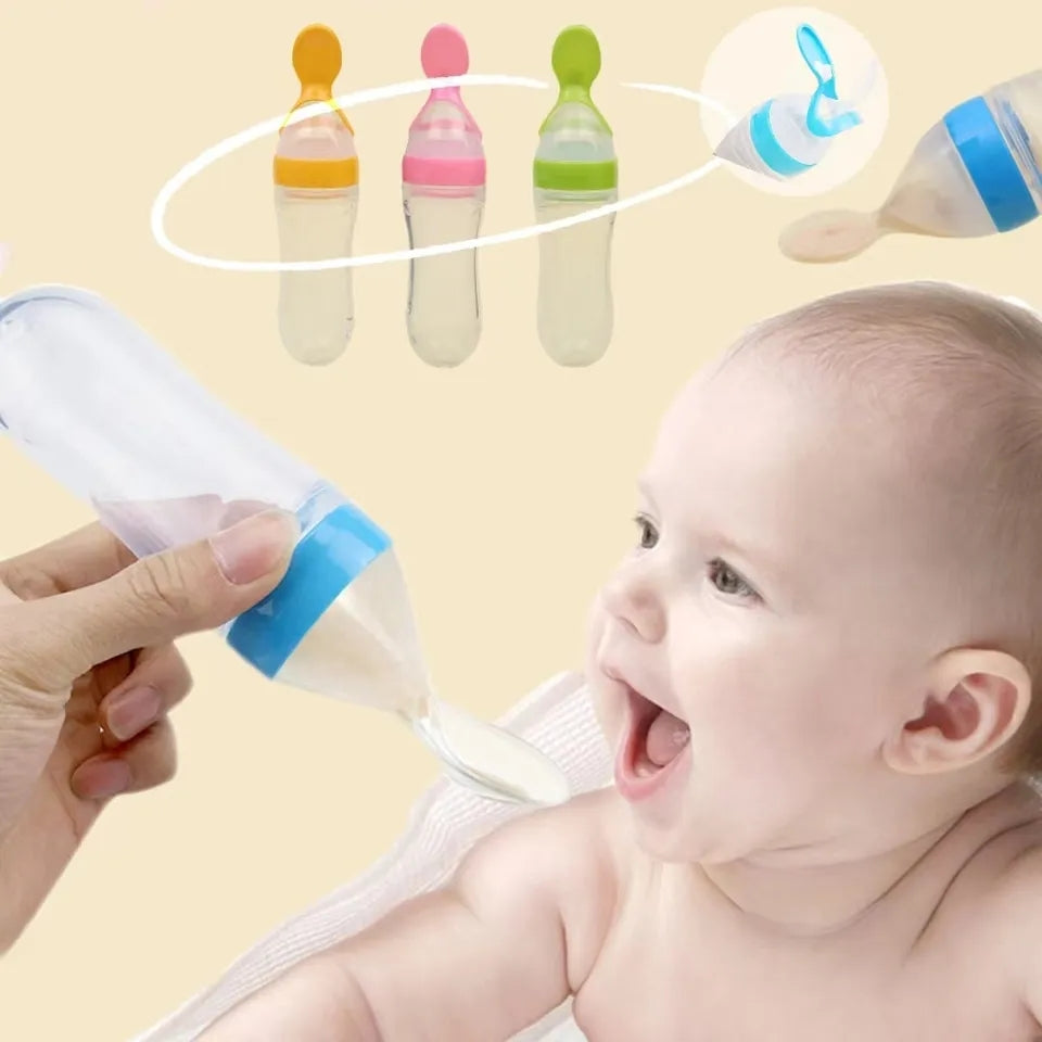 Silicone Baby Spoon Feeder - My Store
