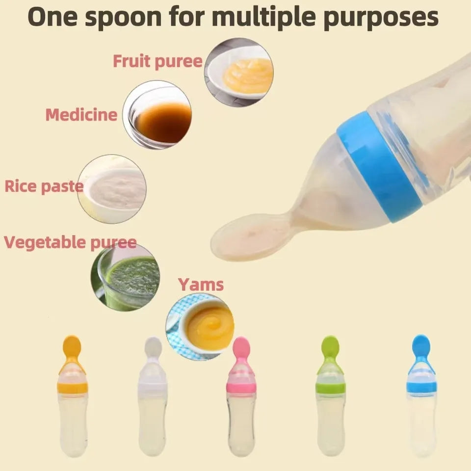 Silicone Baby Spoon Feeder - My Store