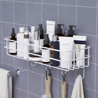 Iron Wall Mounted Shelf With Hook - My Store