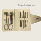 7in1 Nail Kit Leather Pouch - My Store