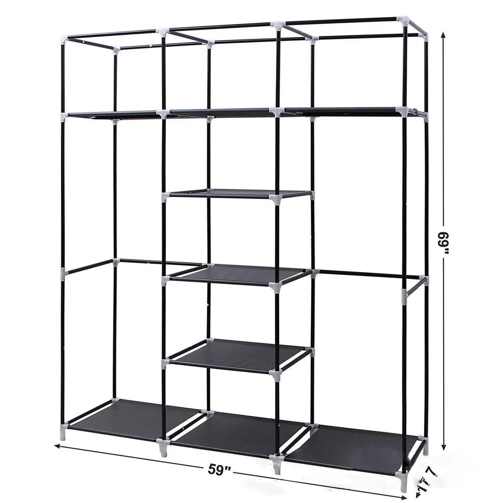 Non-Woven Dust Proof Wardrobe - My Store