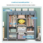 Non-Woven Dust Proof Wardrobe - My Store