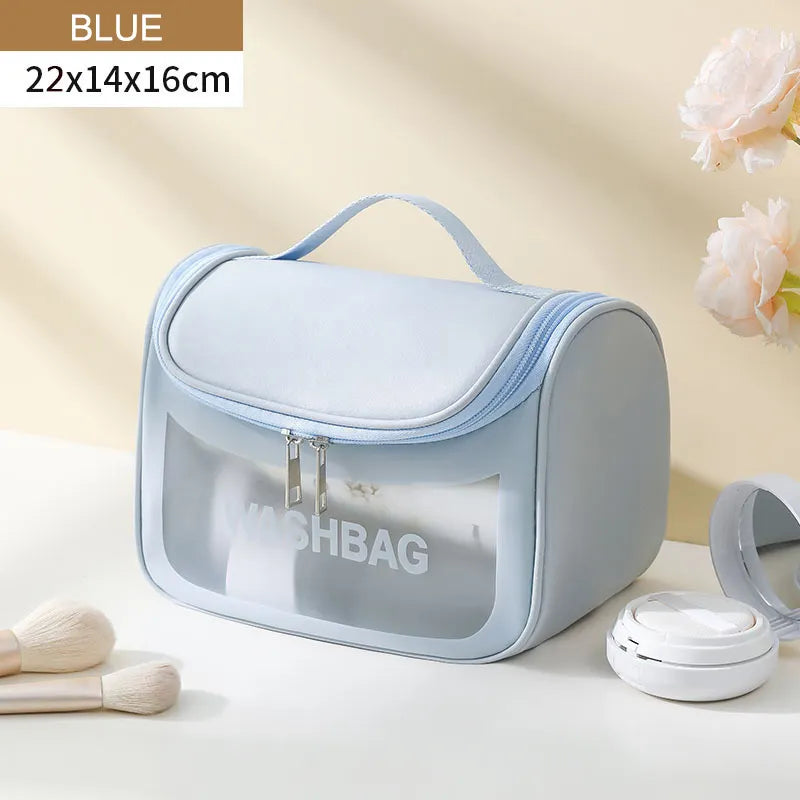 PU Leather Travel Cosmetic Wash Bag - My Store