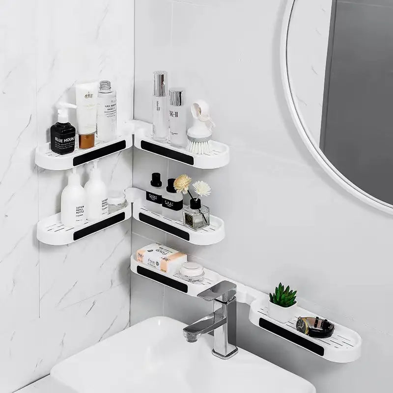 Wall-Mounted Revolving Storage Rack - My Store