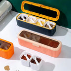 4 Grids Kitchen Spice Organizer Box - My Store