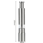 Stainless Steel Pepper Mill , Salt Pepper Grinder & Spice Grinder - My Store