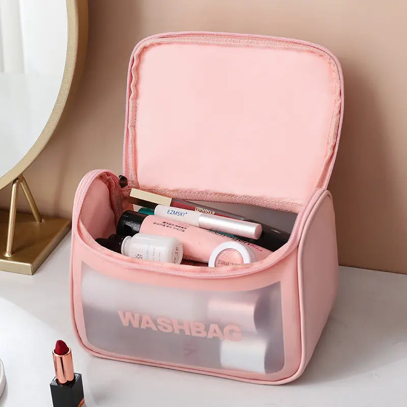 PU Leather Travel Cosmetic Wash Bag - My Store