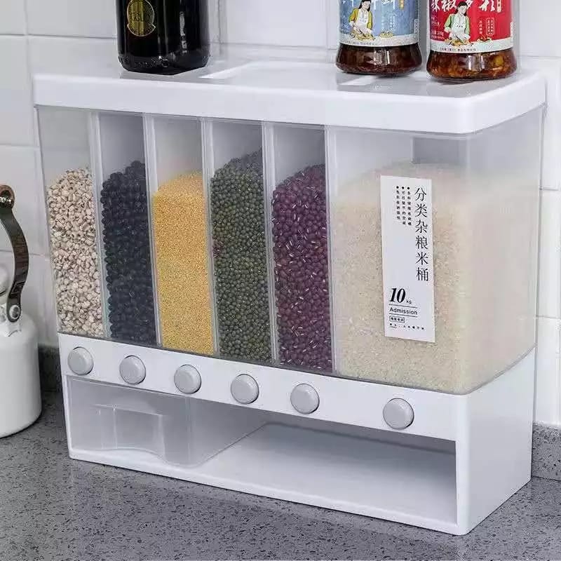 6in1 Wall-Mounted Cereal Dispenser - My Store