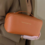 Leather Cosmetic Organizer Pouch - My Store