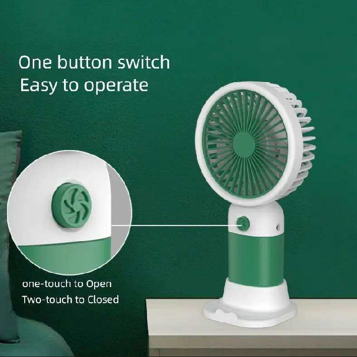 USB Mini Wind Power Handheld Fan (RANDOM)