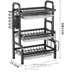 Multi-Tired Dish Rack - 2Layer & 3Layer - My Store