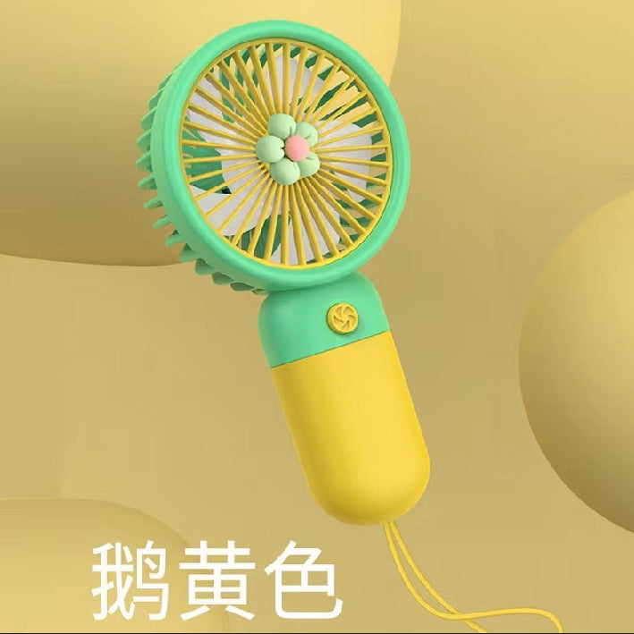 USB Mini Wind Power Handheld Fan (RANDOM)