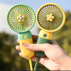 USB Mini Wind Power Handheld Fan (RANDOM)