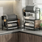 Multi-Tired Dish Rack - 2Layer & 3Layer - My Store