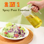 2-in-1 Spray Pour Function Oil Dispenser