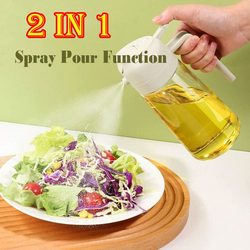 2-in-1 Spray Pour Function Oil Dispenser