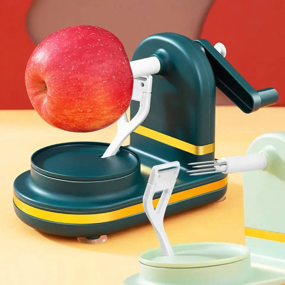 Manual Fruit Peeler, Hand Crank Fruit Peeler, Multifunction Suction Quick Peeler