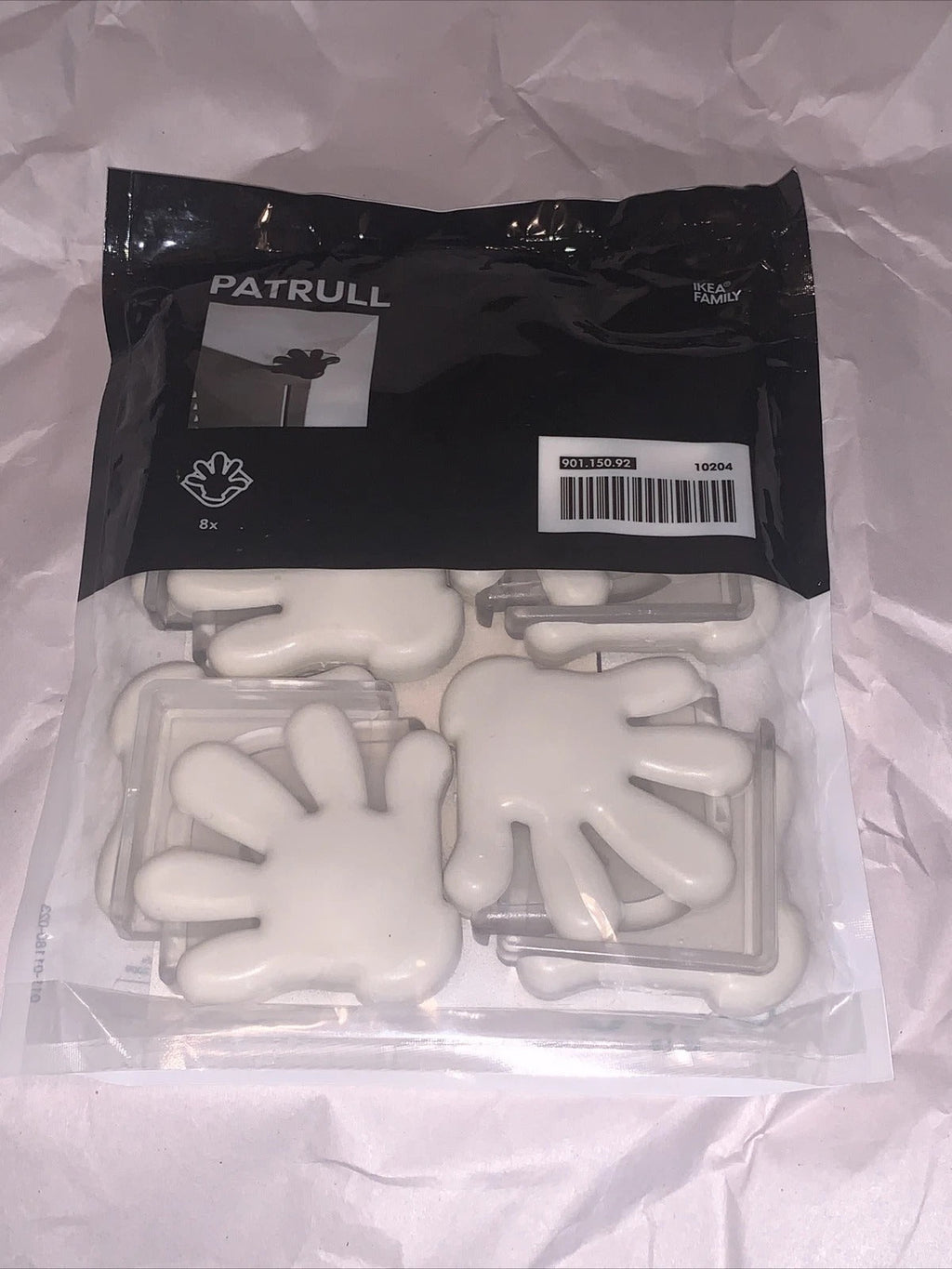 Corner Edge Cover Bumper Protector Pack of 8 Hand Shape