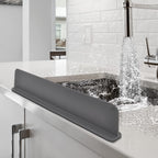 Kitchen Sink Splash Guard - Silicone Splash Guard for Water Sink, Bathtub, Faucet, Sink Backsplash Guard