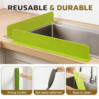 Kitchen Sink Splash Guard - Silicone Splash Guard for Water Sink, Bathtub, Faucet, Sink Backsplash Guard