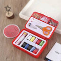Travel Sewing Box With Color Needle Threads, Basic Emergency Sewing Kit Tools